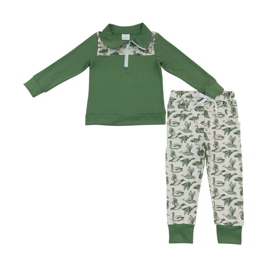 Duck boy Long Sleeve Boy Set  BLP1449