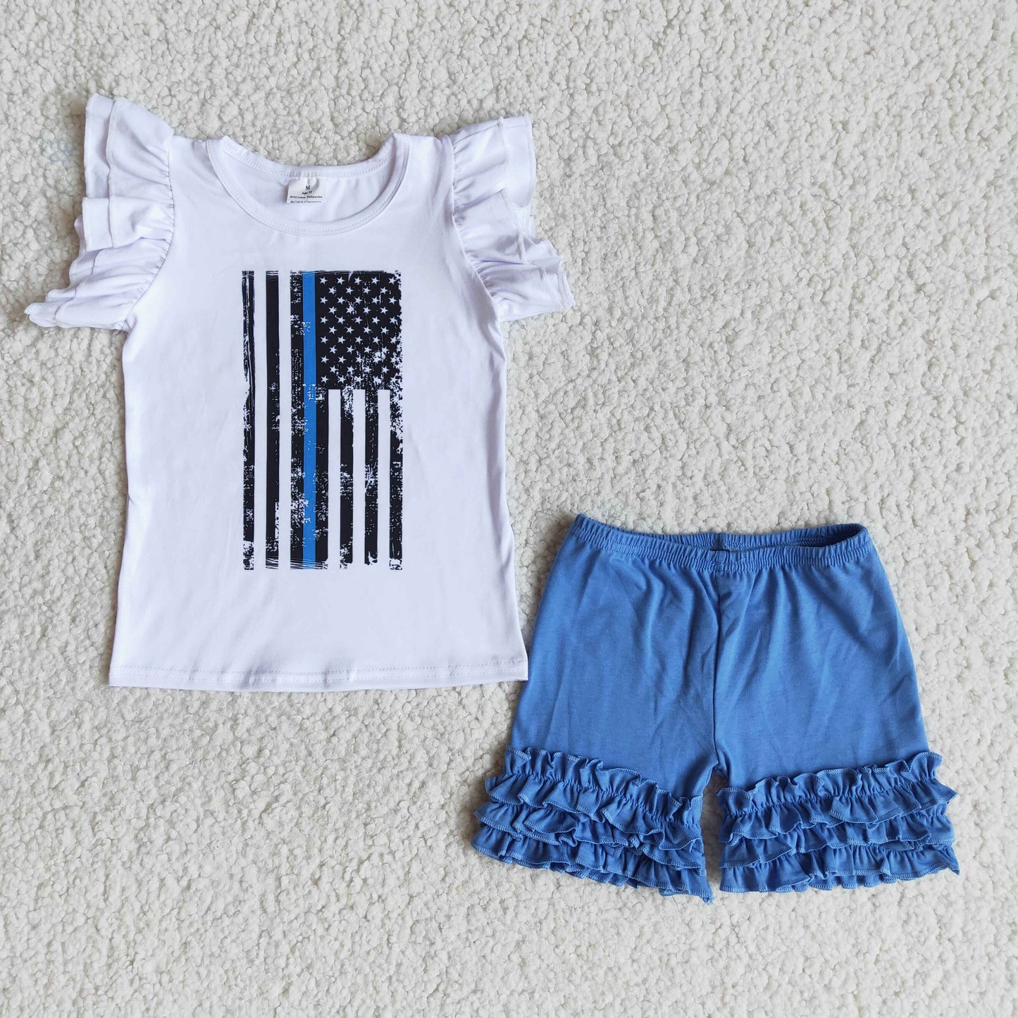 flag print Boutique set