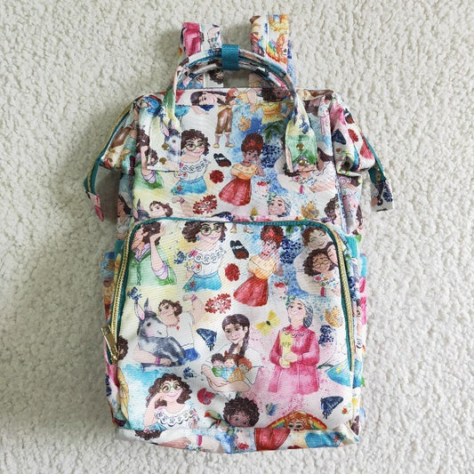 adult Pink cartoon backpack（US warehouse)