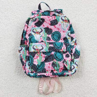 western cactus Cow kids backpack（US warehouse)