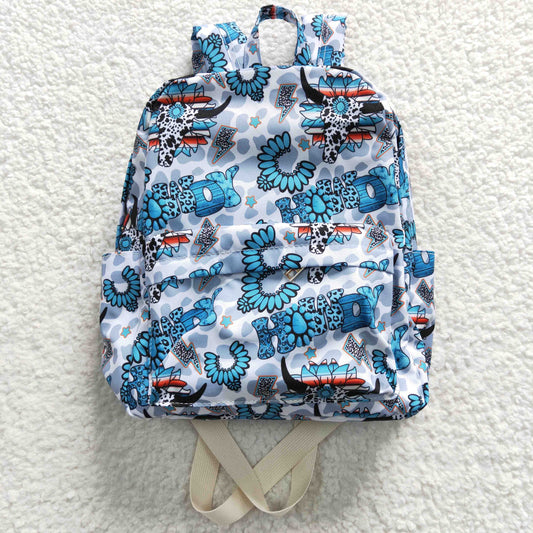 Western Cow kids backpack （US warehouse)