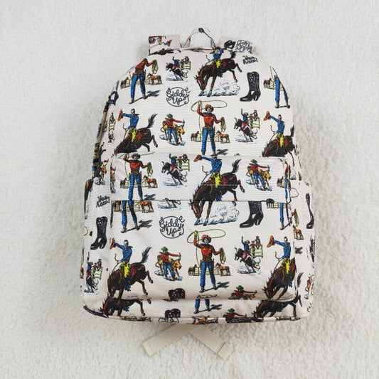 western cowboy kids backpack （US warehouse)