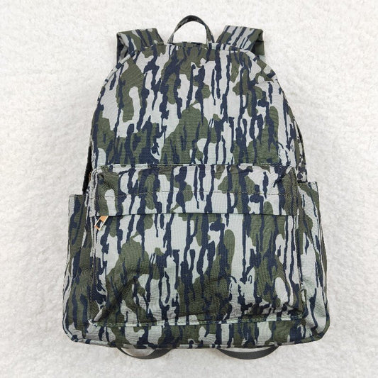 Green Camo kids backpack （US warehouse)