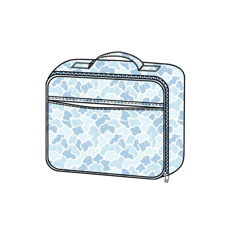 Preorder MOQ 5 pcs each Hunting Camo Blue Kids Matching Bags
