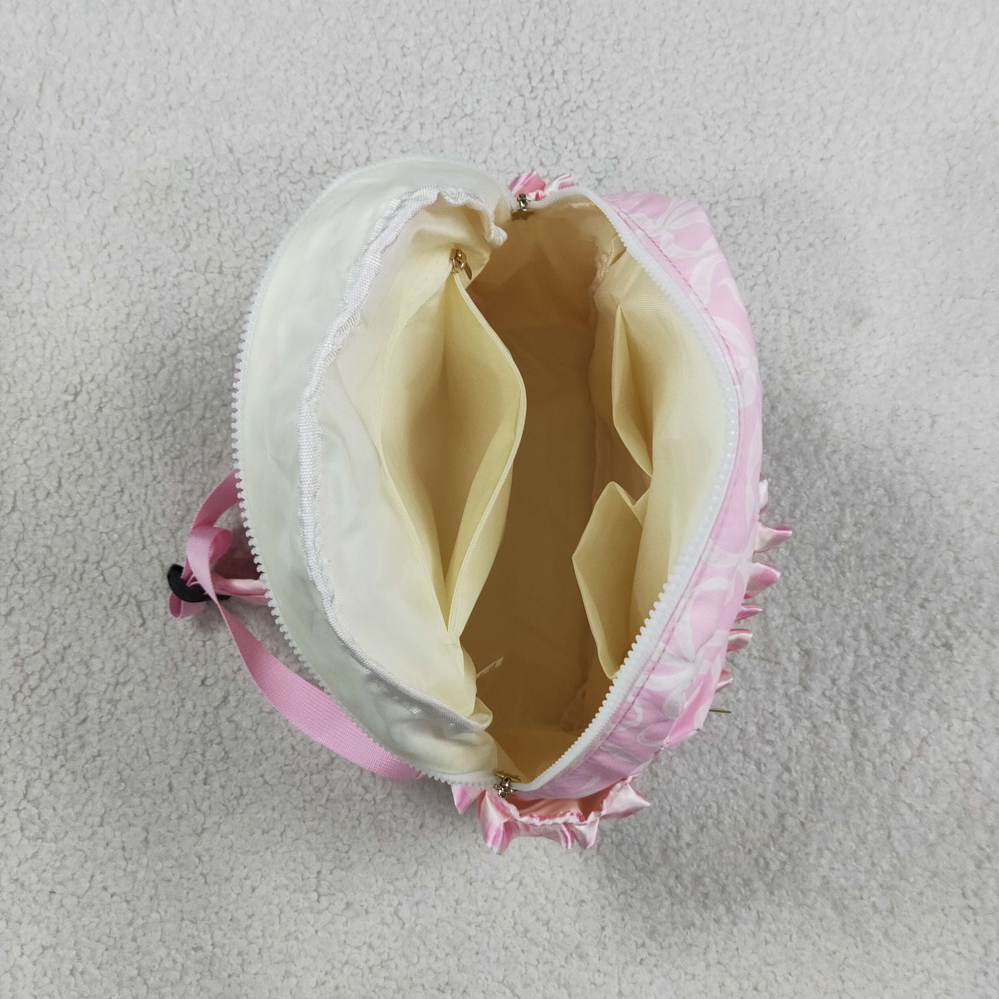 BA0459 Bows Ruffles Pink Bag Backpack