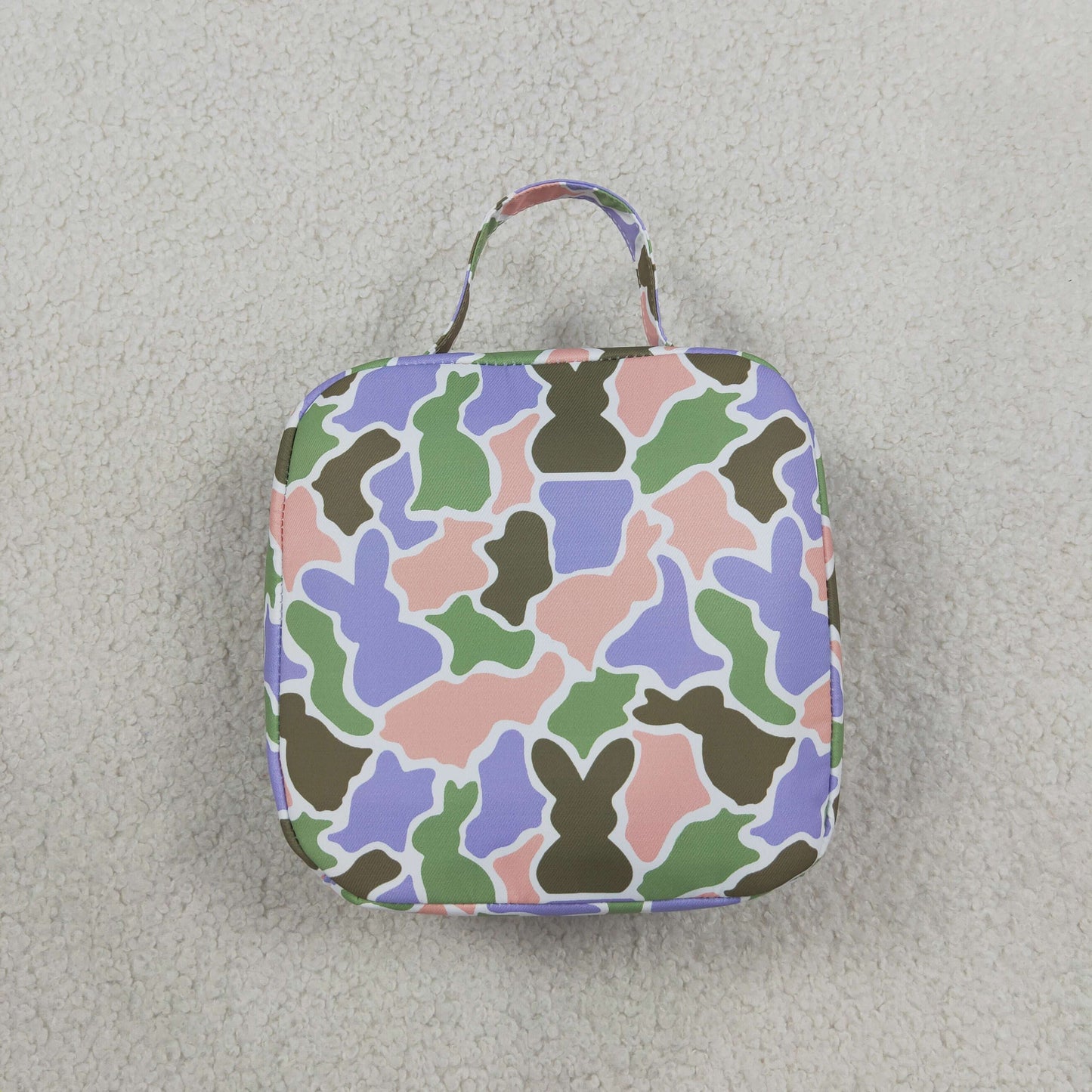 BA0463 Easter Bunny Camo Lunch Box Bag