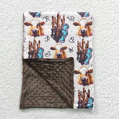 cow kids blanket（US warehouse)