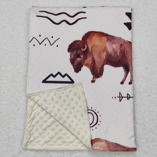 cow kids blanket（US warehouse)