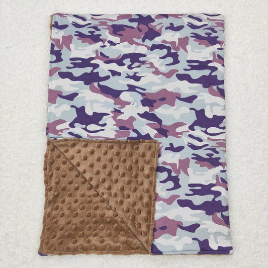 camo kids blanket（US warehouse)