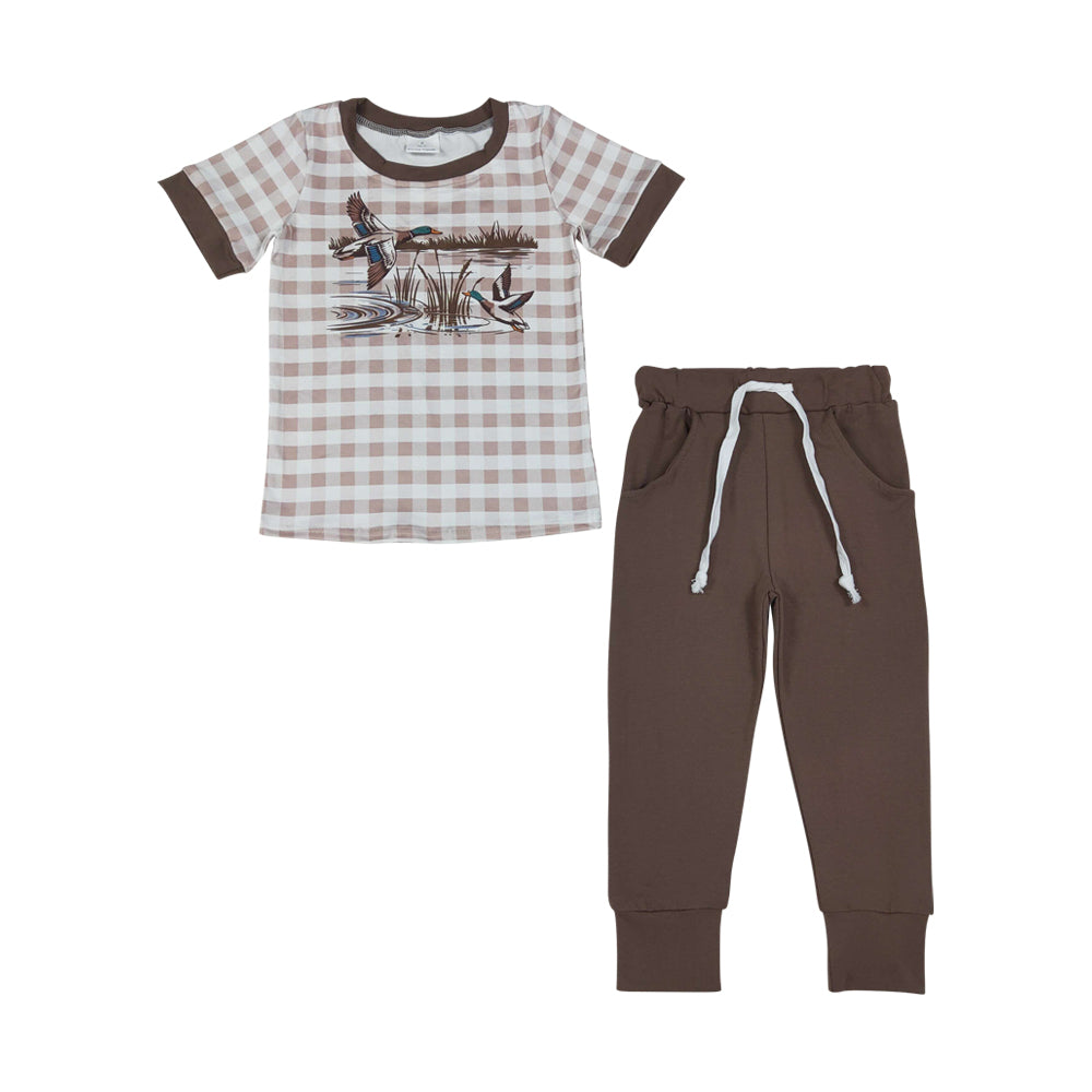 Duck boy Short Sleeve Boy Set  BSPO0689