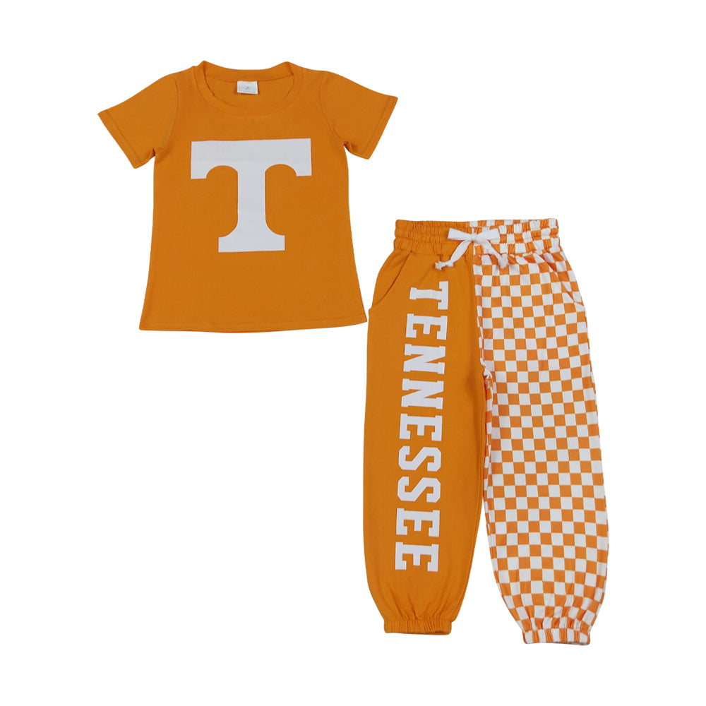 Gameday Orange sweatpants Set BSPO0695