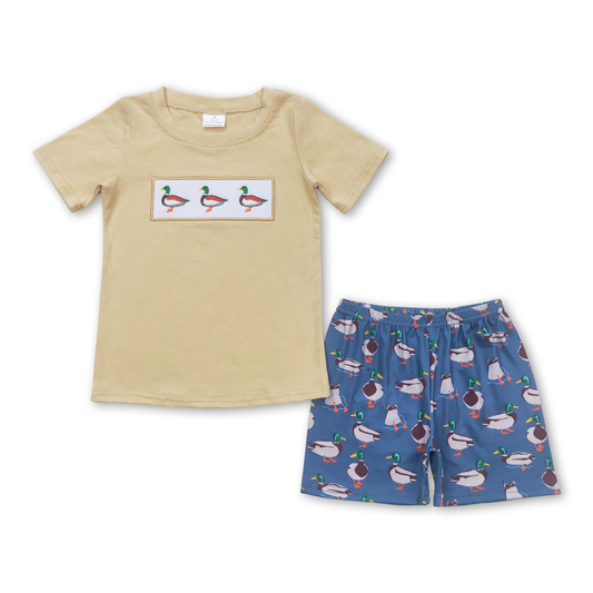 duck embroidery set Boy Set （us warehouse）
