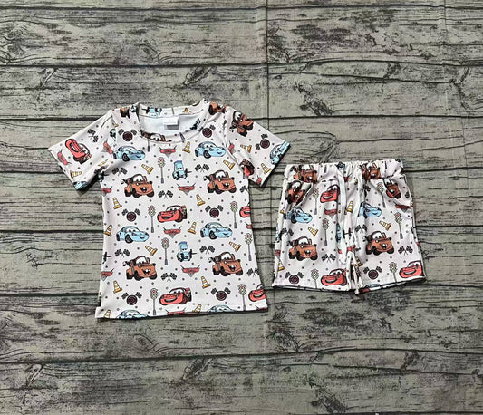 pre -order  cars pattern short sleeve BSSO1233