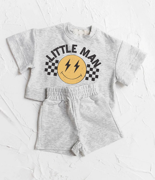 pre -order LITTLE MAN Short Sleeve boy set BSSO1303