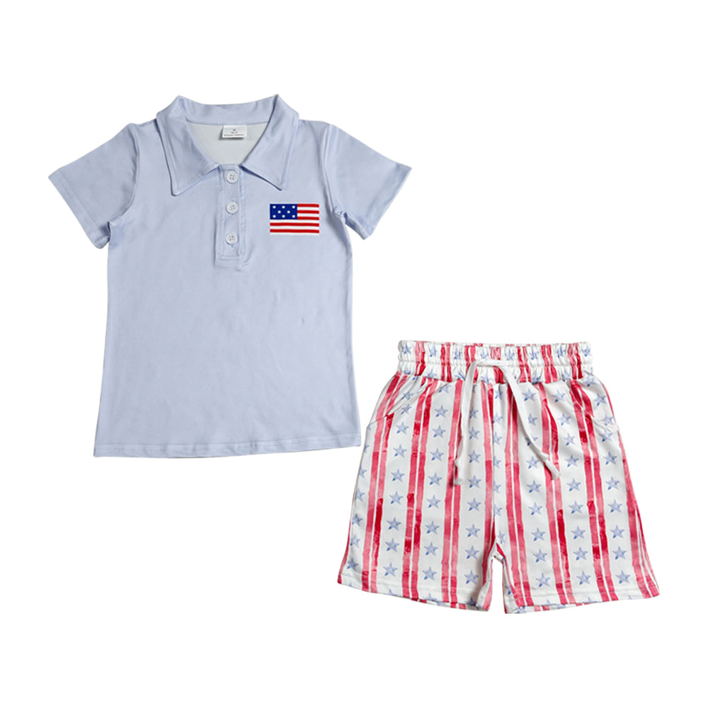 July of 4th flag Boy Set BSSO1480