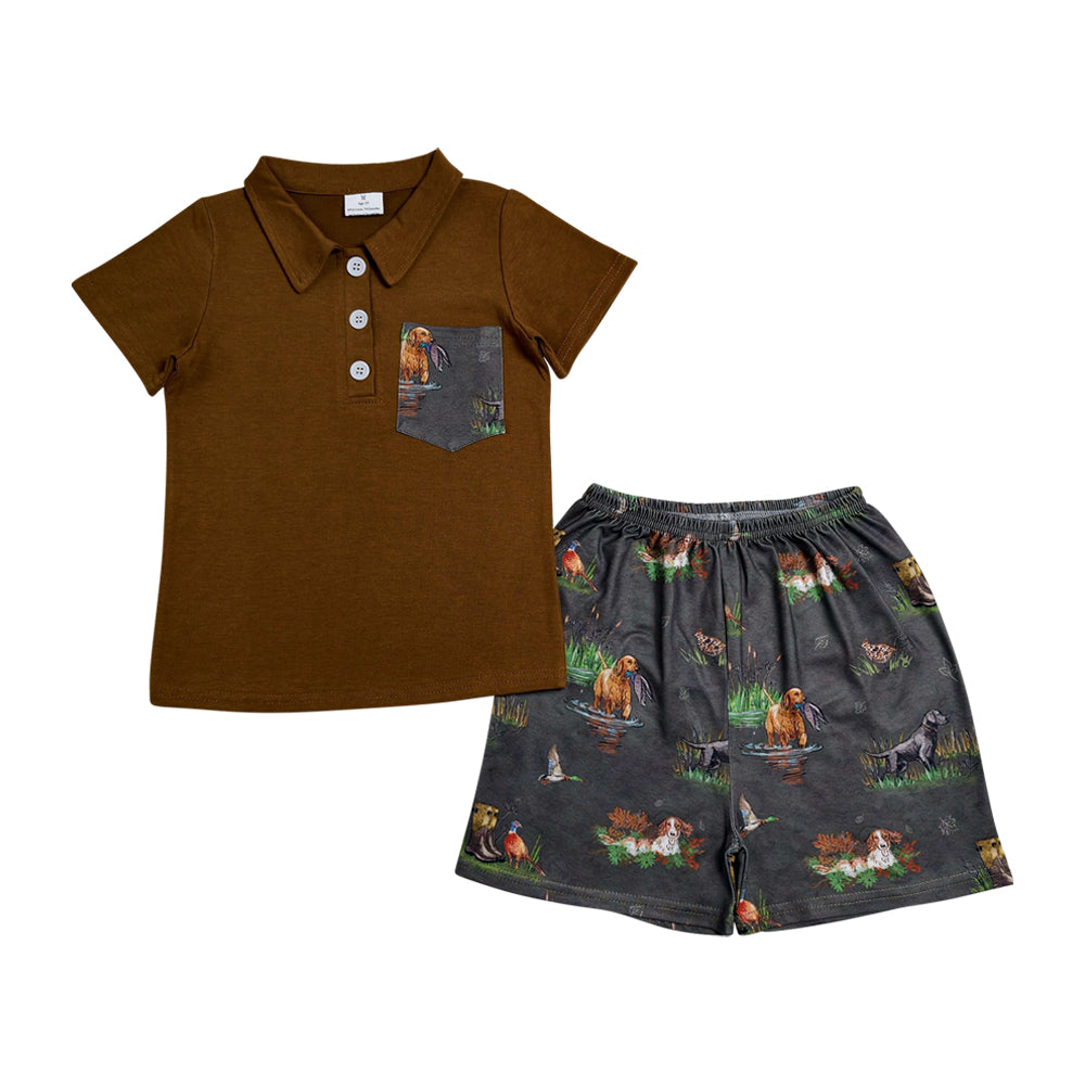 Hunting Duck Dog boy Set BSSO2014