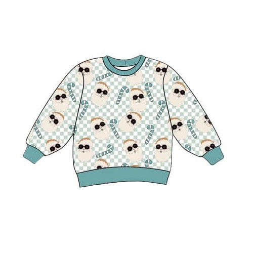 pre-order Christmas santa long sleeve Top BT0844