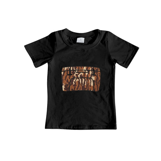 pre -order camo pattern print short sleeve BT1179