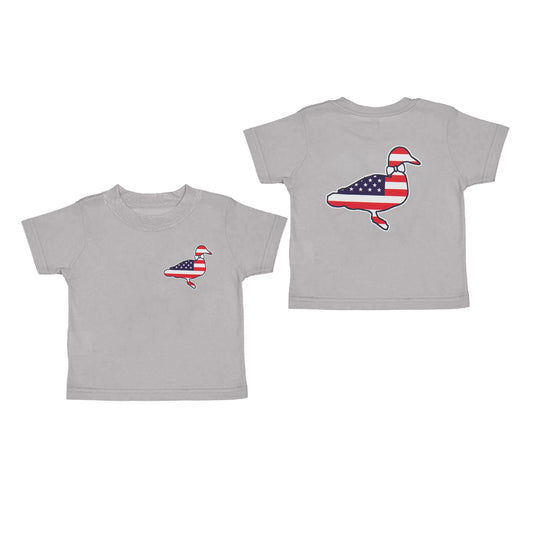 pre -order 4th of July duck print t-shirt BT1199