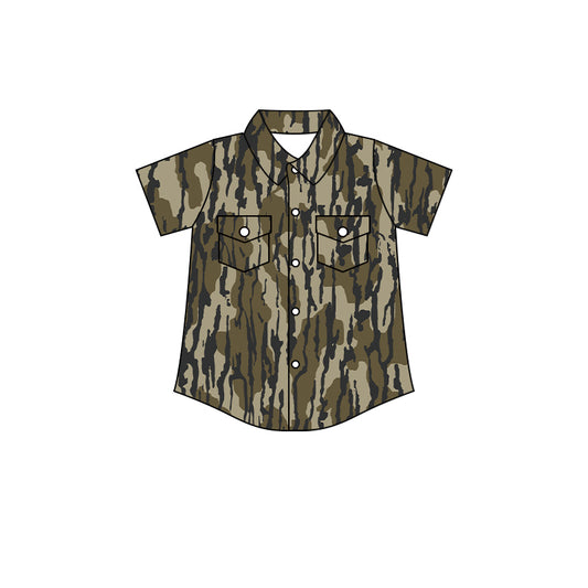 pre -order Camo duck print t-shirt BT1201