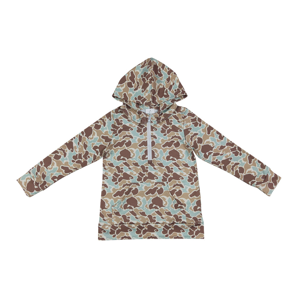 Camo print Long Sleeve Hoodies BT1850