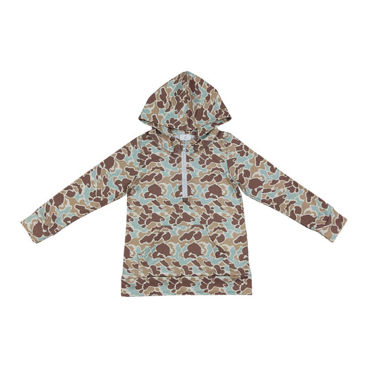 Camo print Long Sleeve Hoodies BT1850