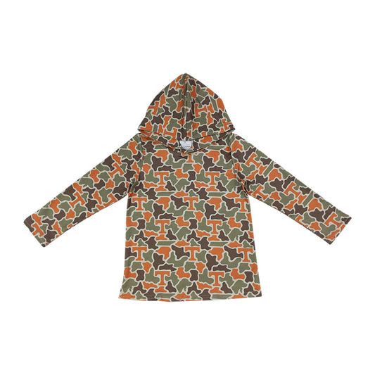 Camo print Long Sleeve Hoodies BT1856