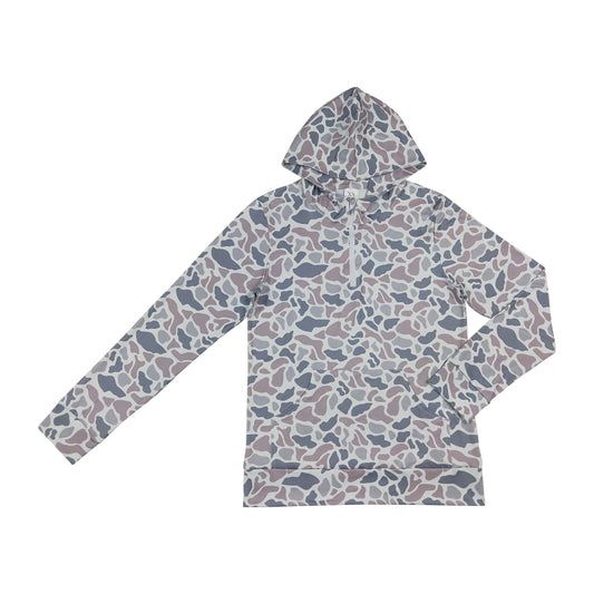 Grey Camo hoodies for women BT1873
