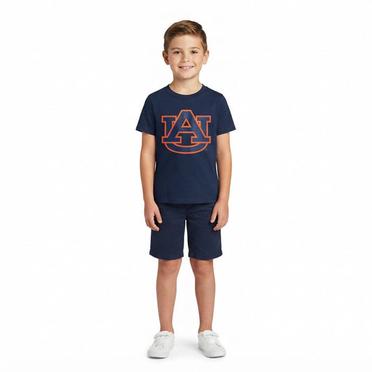 BT1880 Vinyl School Navy Boys Kids Shirt Top