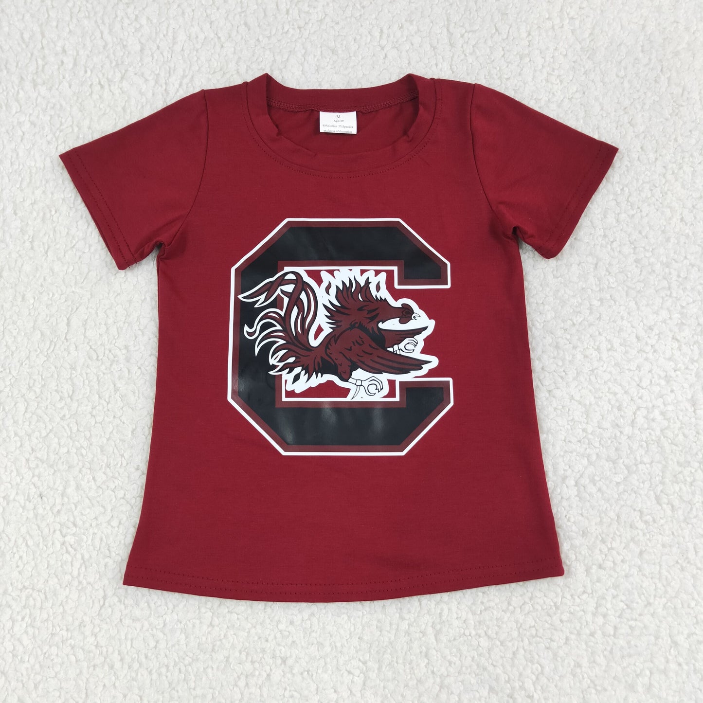 BT1887 Vinyl School Team Boys Kids Shirt Top