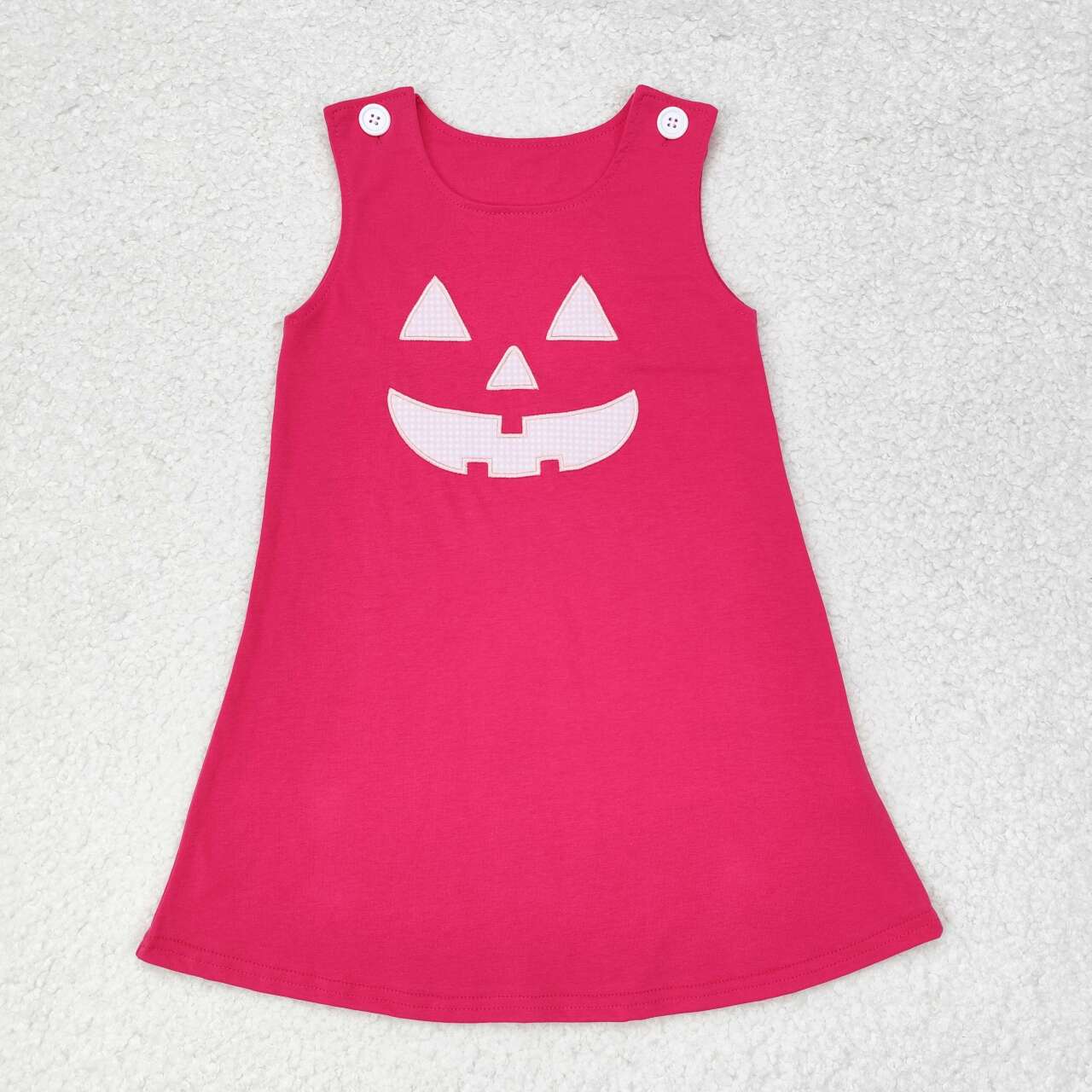 Halloween Pink Sleeveless Girls dress