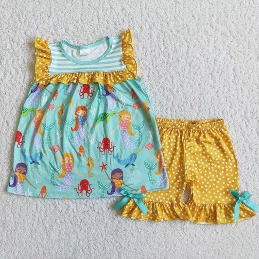 blue mermaid summer set