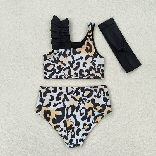 Leopard Print printing Swimsuit