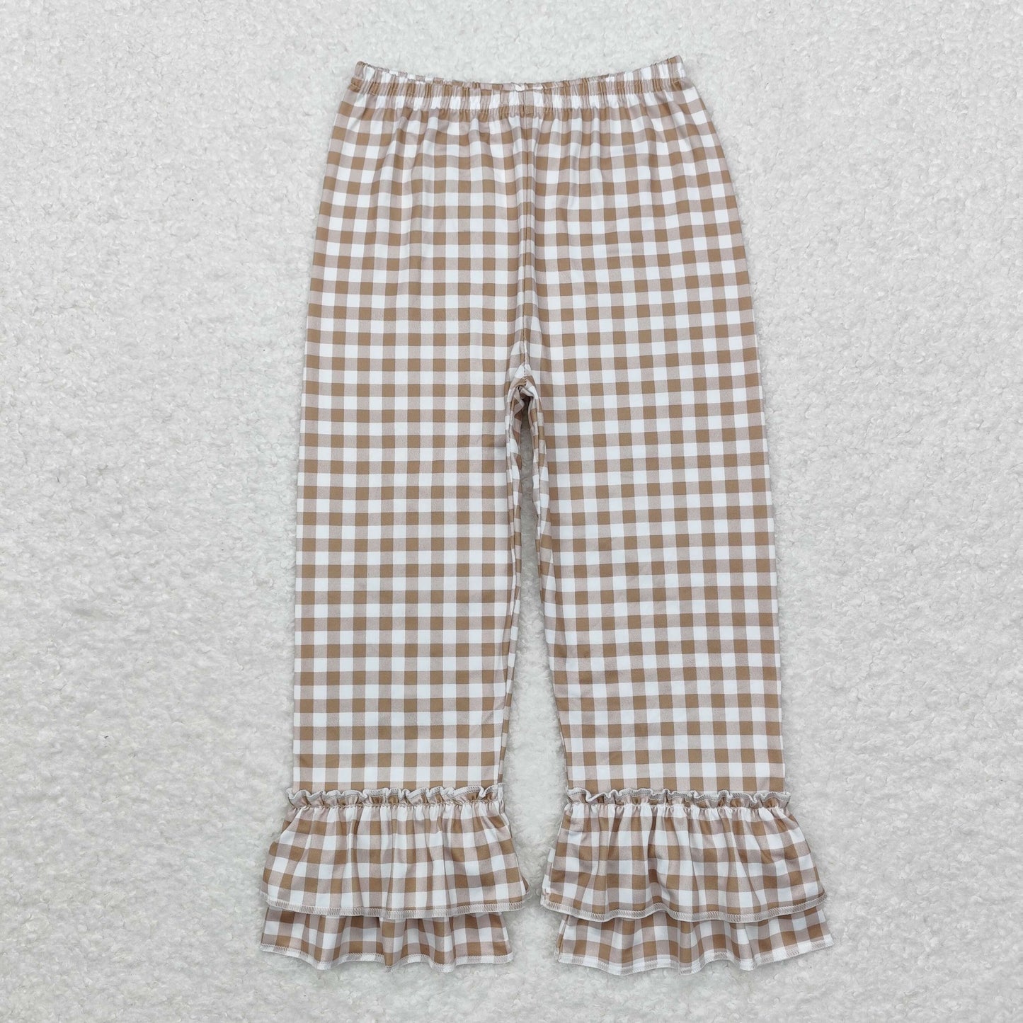 Khaki plaid Pants