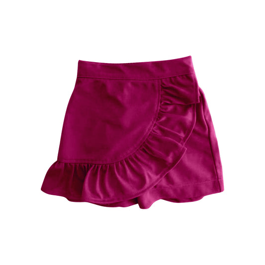 Pre-orde pink purple floral lace SkirtGLK0062