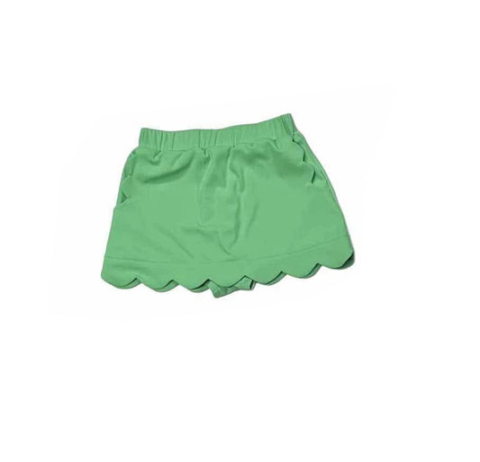 pre -order green print Girls yoga Skirt GLK0072