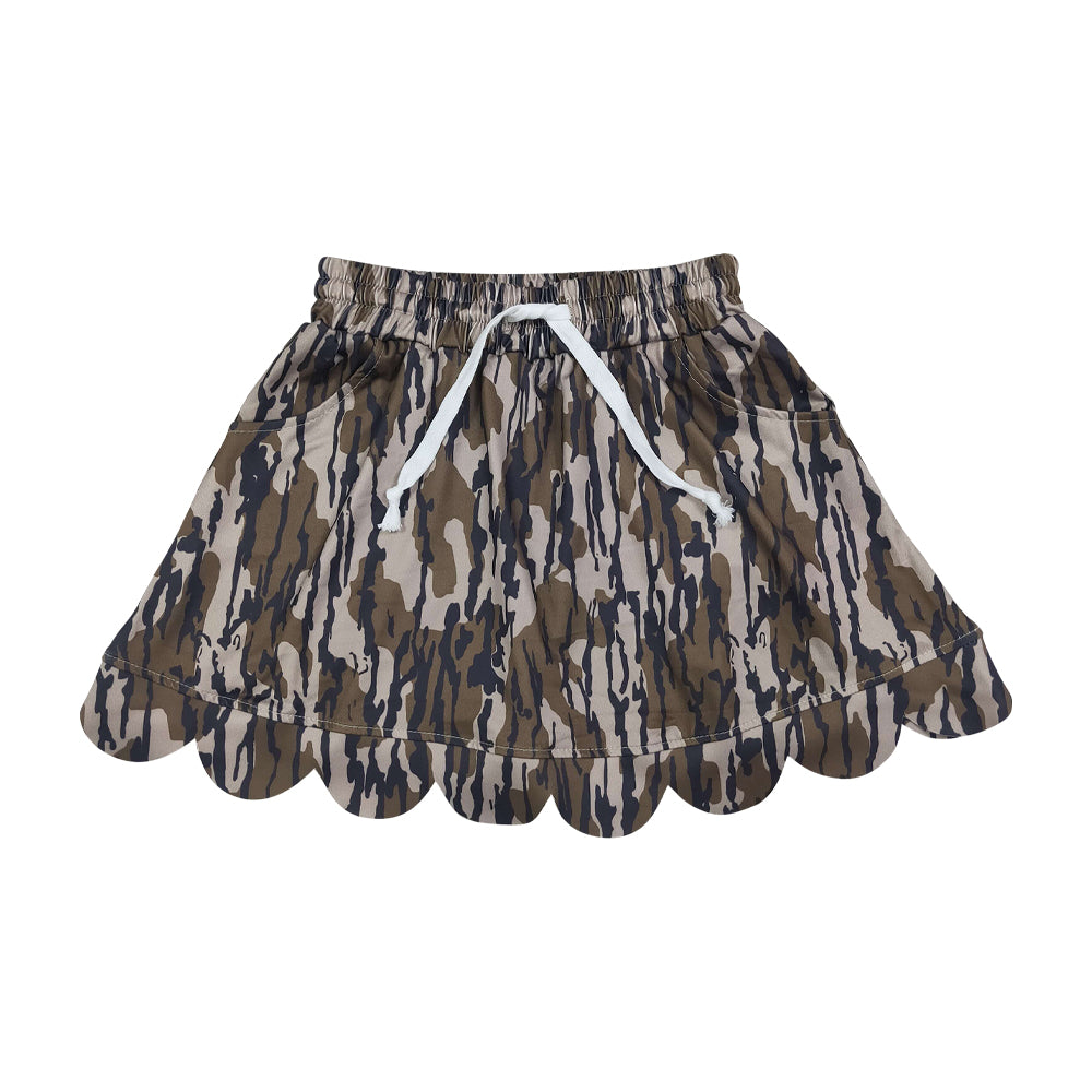 Camo Tennis Girls Skorts GLK0298