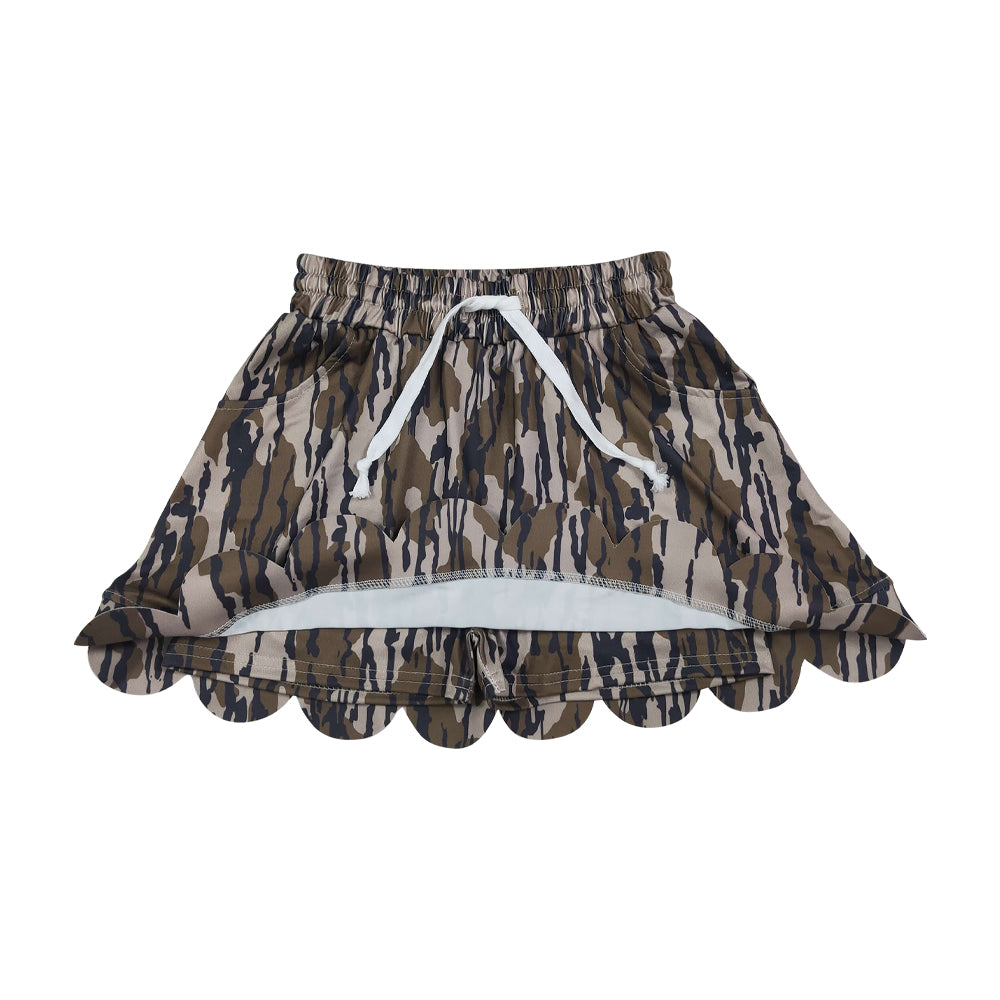 Camo Tennis Girls Skorts GLK0298