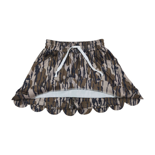 Camo Tennis Girls Skorts GLK0298