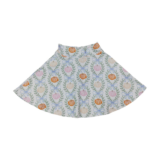 flowers pumpkin Tennis Girls Skorts GLK0317