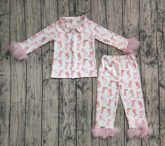 pre -order pink boots girl setGLP2359