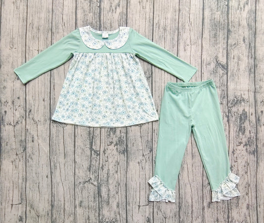 pre -order green flowers girl setGLP2407
