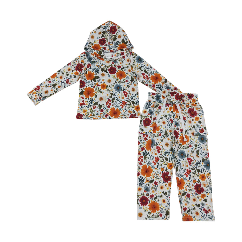 flowers Print jogger Set  BT1882