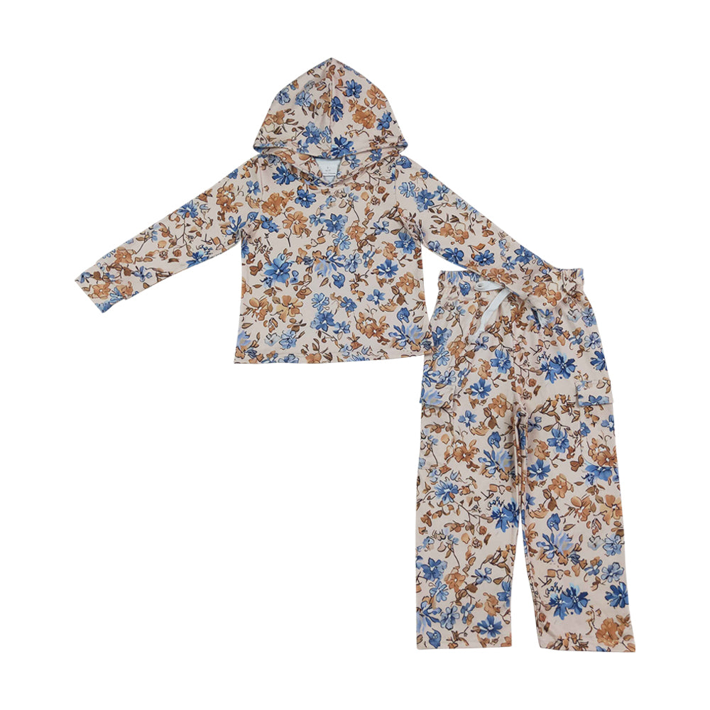 flowers Print jogger Set GLP3323