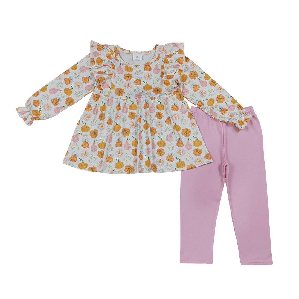 Fall pumpkin long sleeve set GLP3408