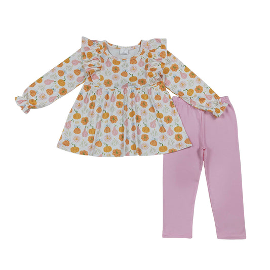 Fall pumpkin long sleeve set GLP3408