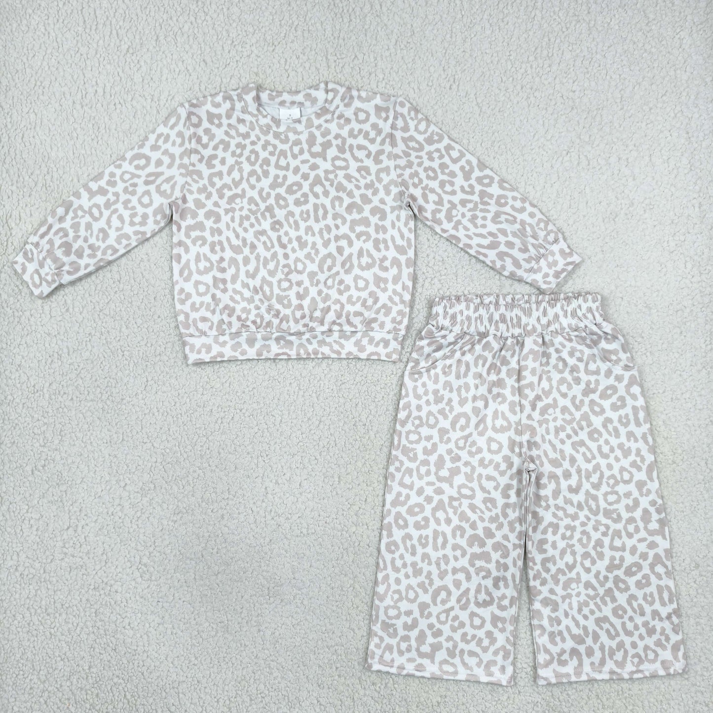 GLP3778 Light Color Leopard Girls Set