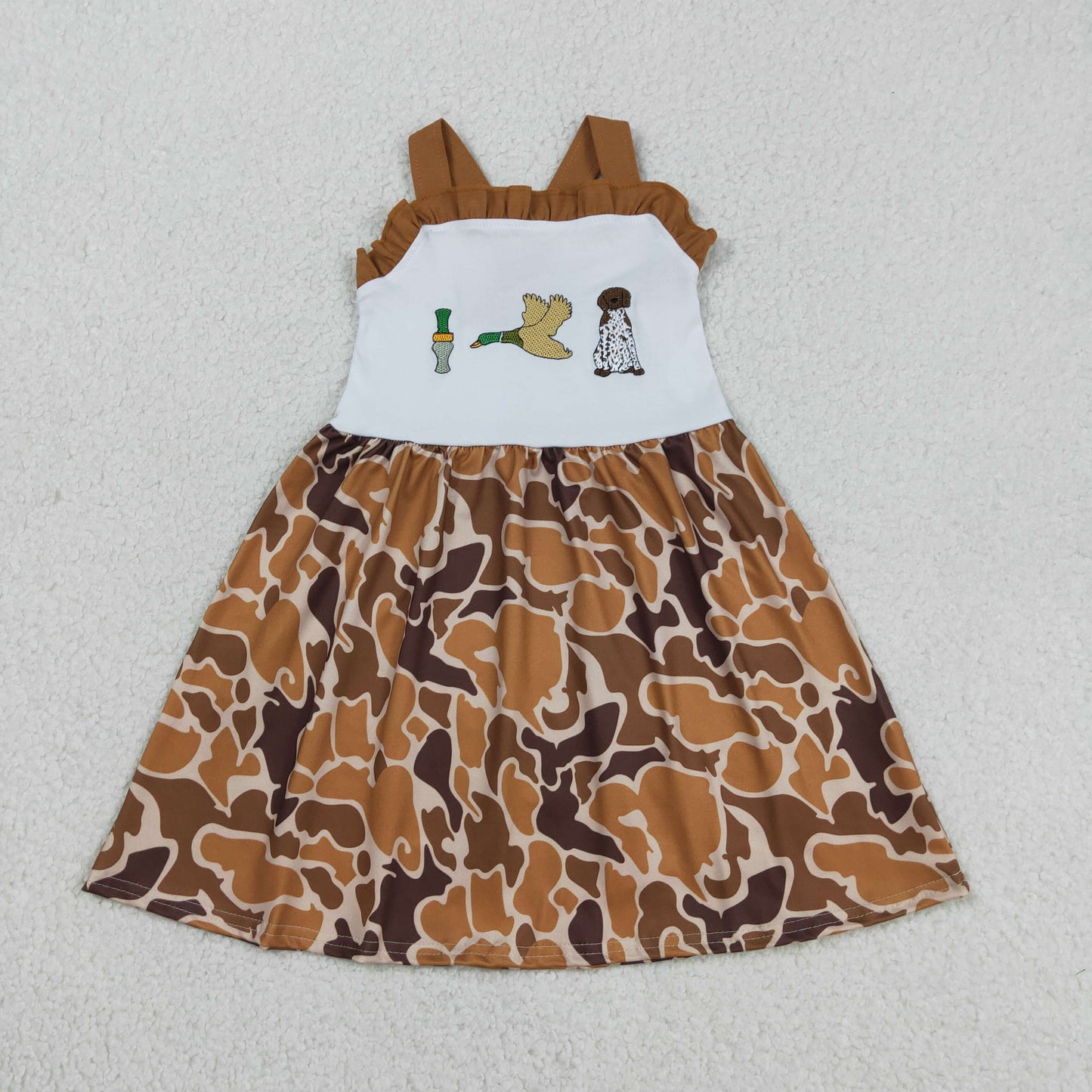 Camouflage Duck Girls dress GSD1518