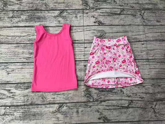 pre -order Pink pattern girls Summer set GSD1599