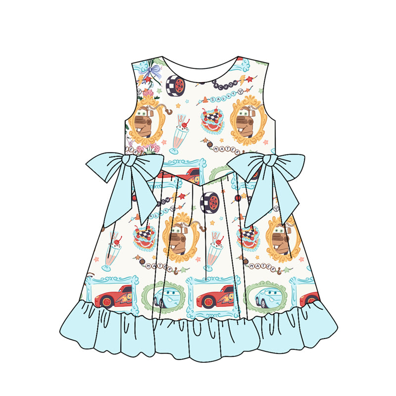 pre -order cartoon Sleeveless girls set GSD2062